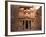 Morning Light on the Treasury, Petra, Unesco World Heritage Site, Wadi Musa, Jordan-Christian Kober-Framed Photographic Print