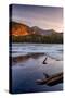 Morning Light on Whiteface Mountain and Spring Thaw on Copperas Pond, Adirondack Park-null-Stretched Canvas