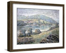 Morning Light, River Valley, Connecticut, 1919-Ernest Lawson-Framed Giclee Print