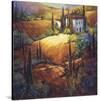 Morning Light Tuscany-Nancy O'toole-Stretched Canvas