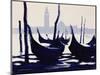 Morning Light, Venice (W/C on Paper)-Laurence Fish-Mounted Giclee Print