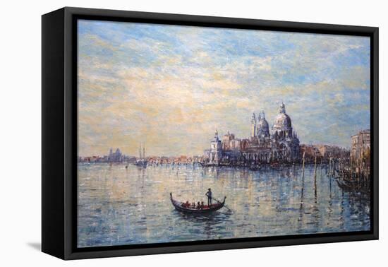 Morning Light Venice-John Sutton-Framed Stretched Canvas