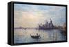 Morning Light Venice-John Sutton-Framed Stretched Canvas