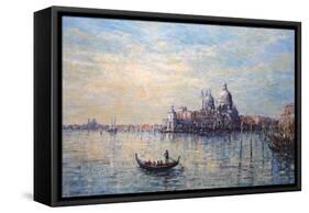 Morning Light Venice-John Sutton-Framed Stretched Canvas