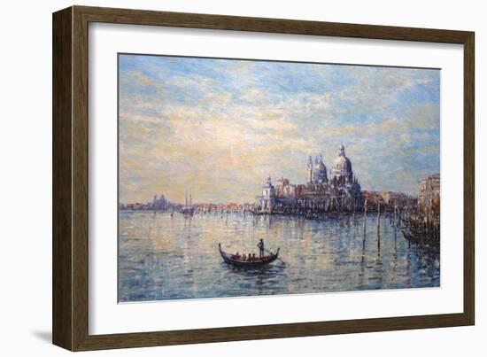 Morning Light Venice-John Sutton-Framed Giclee Print