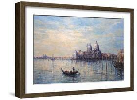 Morning Light Venice-John Sutton-Framed Giclee Print