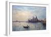 Morning Light Venice-John Sutton-Framed Giclee Print