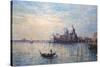 Morning Light Venice-John Sutton-Stretched Canvas