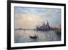 Morning Light Venice-John Sutton-Framed Giclee Print