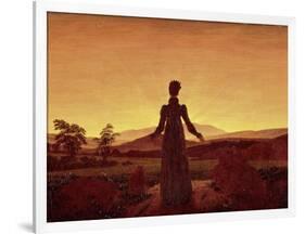 Morning Light-Caspar David Friedrich-Framed Giclee Print