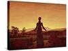 Morning Light-Caspar David Friedrich-Stretched Canvas