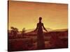 Morning Light-Caspar David Friedrich-Stretched Canvas