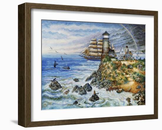 Morning Light-Bill Bell-Framed Giclee Print