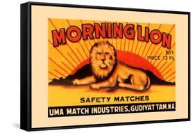 Morning Lion-null-Framed Stretched Canvas