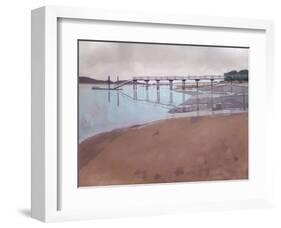 Morning Low Tide-John Rufo-Framed Art Print