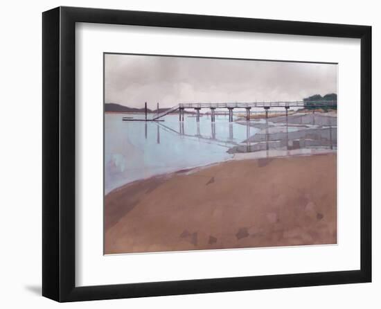 Morning Low Tide-John Rufo-Framed Art Print