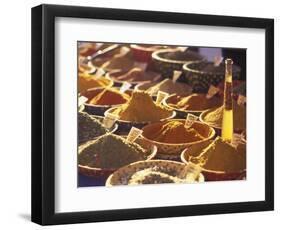 Morning Market Scene in Old Town Nice, France-Connie Ricca-Framed Photographic Print