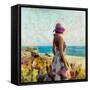 Morning Meadow Stroll II-Alonzo Saunders-Framed Stretched Canvas