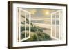 Morning Meditation with Windows-Diane Romanello-Framed Premium Giclee Print