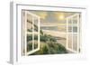 Morning Meditation with Windows-Diane Romanello-Framed Art Print