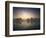 Morning Mist and Sunrise along Wetlands-Hans Strand-Framed Photographic Print