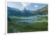 Morning Mist at Funtensee with Schottmalhorn-Stefan Sassenrath-Framed Photographic Print