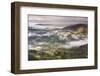 Morning Mist Float Above Countryside Near the River Brathay, Lake District National Park, Cumbria-Adam Burton-Framed Photographic Print