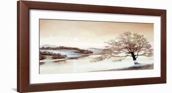 Morning Mist II-Pieter Frankman-Framed Art Print