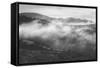 Morning Mist in the Hills of Point Reyes, California-Vincent James-Framed Stretched Canvas