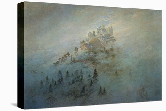 Morning Mist in the Mountains, 1808-Caspar David Friedrich-Stretched Canvas