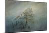 Morning Mist in the Mountains, 1808-Caspar David Friedrich-Mounted Giclee Print