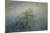 Morning Mist in the Mountains, 1808-Caspar David Friedrich-Mounted Giclee Print