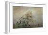 Morning Mist in the Mountains-Caspar David Friedrich-Framed Giclee Print