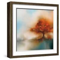 Morning Mist & Maple I-J^P^ Prior-Framed Giclee Print