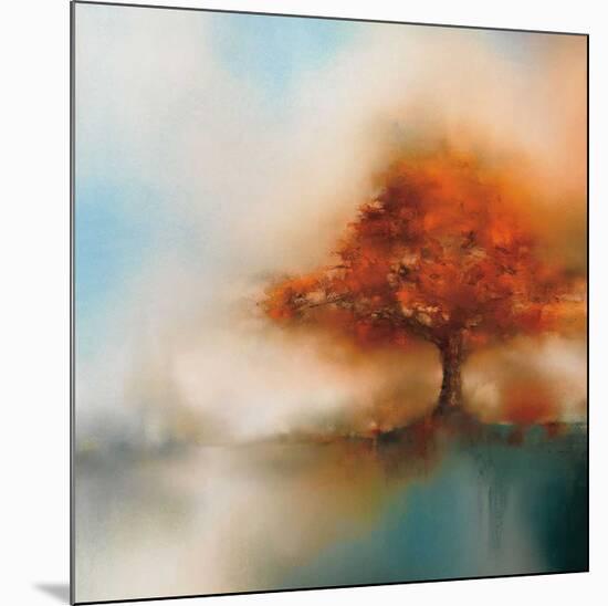 Morning Mist & Maple I-J^P^ Prior-Mounted Giclee Print