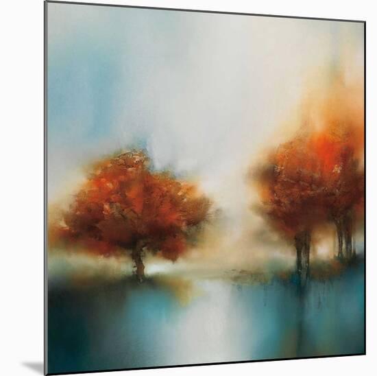 Morning Mist & Maple II-J^P^ Prior-Mounted Giclee Print