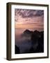 Morning Mist on Mt. Huangshan (Yellow Mountain), China-Keren Su-Framed Photographic Print