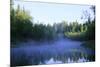 Morning Mist over River Negustyah-Andrey Zvoznikov-Mounted Photographic Print