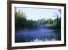 Morning Mist over River Negustyah-Andrey Zvoznikov-Framed Photographic Print