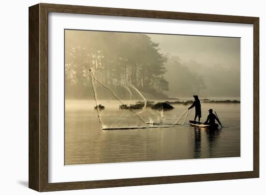 Morning Mist-Angela Muliani-Framed Photographic Print