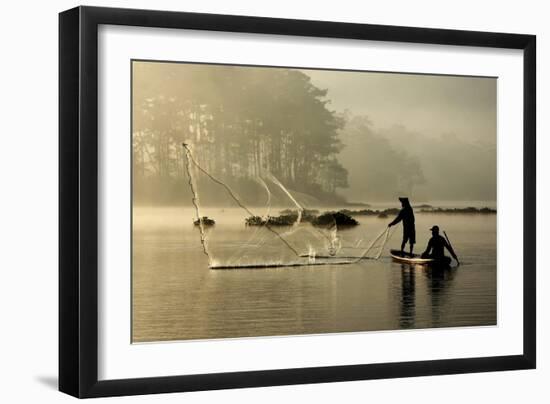 Morning Mist-Angela Muliani-Framed Photographic Print