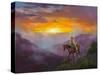 Morning Mist-Jack Sorenson-Stretched Canvas