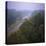 Morning Mists in Rio Negro Region of Amazon Rainforest, Amazonas State, Brazil, South America-Geoff Renner-Stretched Canvas