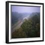 Morning Mists in Rio Negro Region of Amazon Rainforest, Amazonas State, Brazil, South America-Geoff Renner-Framed Photographic Print