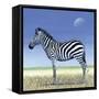 Morning Moon-Durwood Coffey-Framed Stretched Canvas