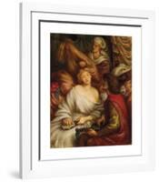 Morning Music-Dante Gabriel Rossetti-Framed Premium Giclee Print