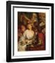 Morning Music-Dante Gabriel Rossetti-Framed Premium Giclee Print