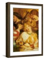 Morning Music-Dante Gabriel Rossetti-Framed Art Print