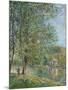 Morning Near the Loing; Matin Pres Du Loing, 1879-Alfred Sisley-Mounted Giclee Print