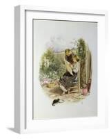 Morning News-Myles Birket Foster-Framed Giclee Print